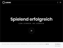 Tablet Screenshot of ludoki.com